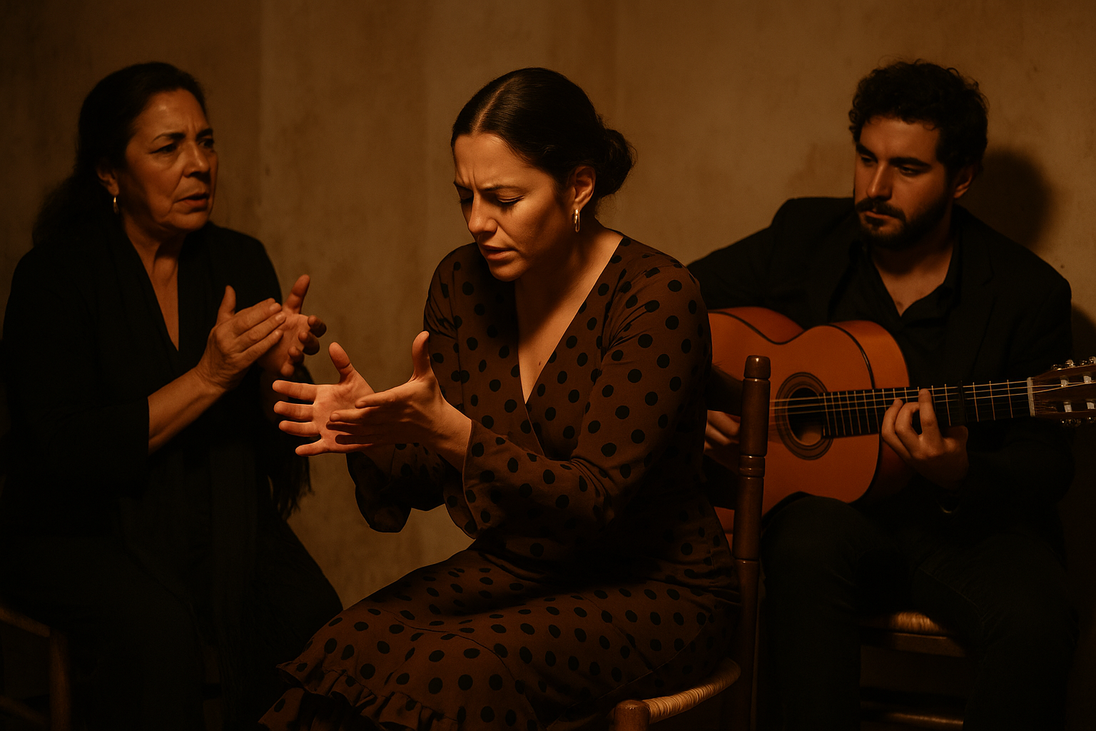 Flamenco scene in Jerez